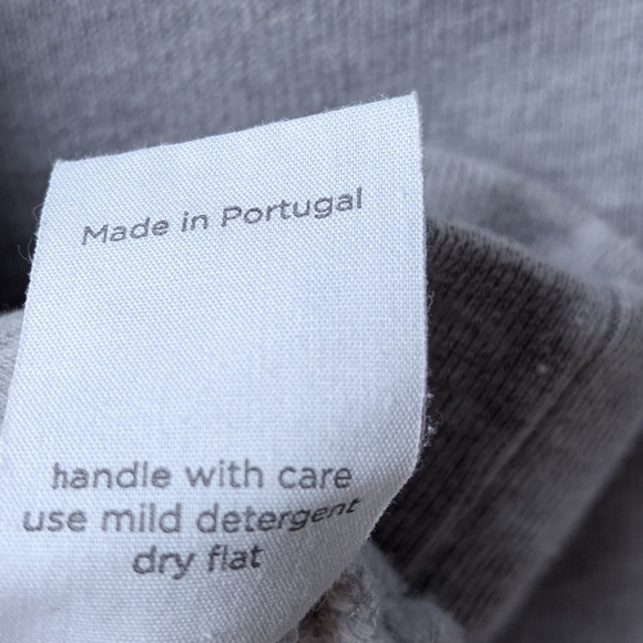 Maison Labiche Crazy In Love Sweatshirt Heather Gray Size Medium - Picture 9 of 10